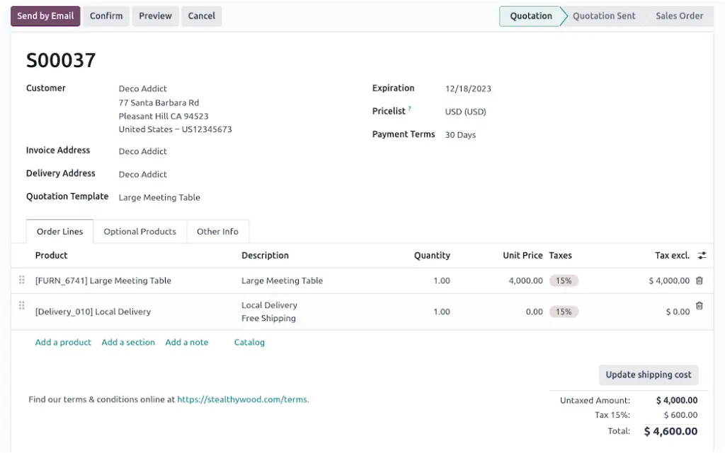 EasyQuote - Monthly Plan
